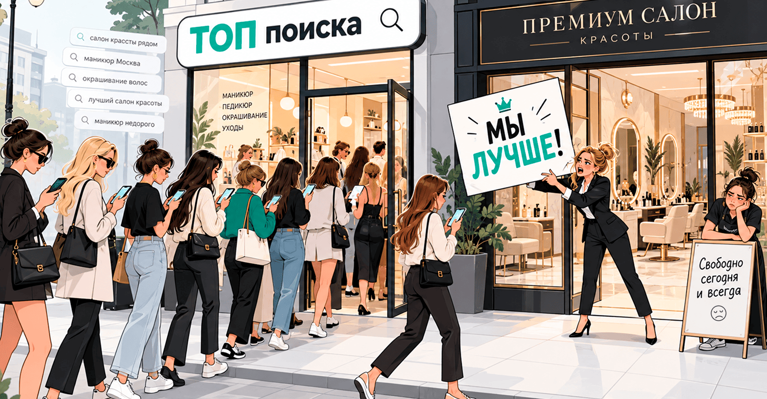 Почему SEO особенно важно для салона красоты